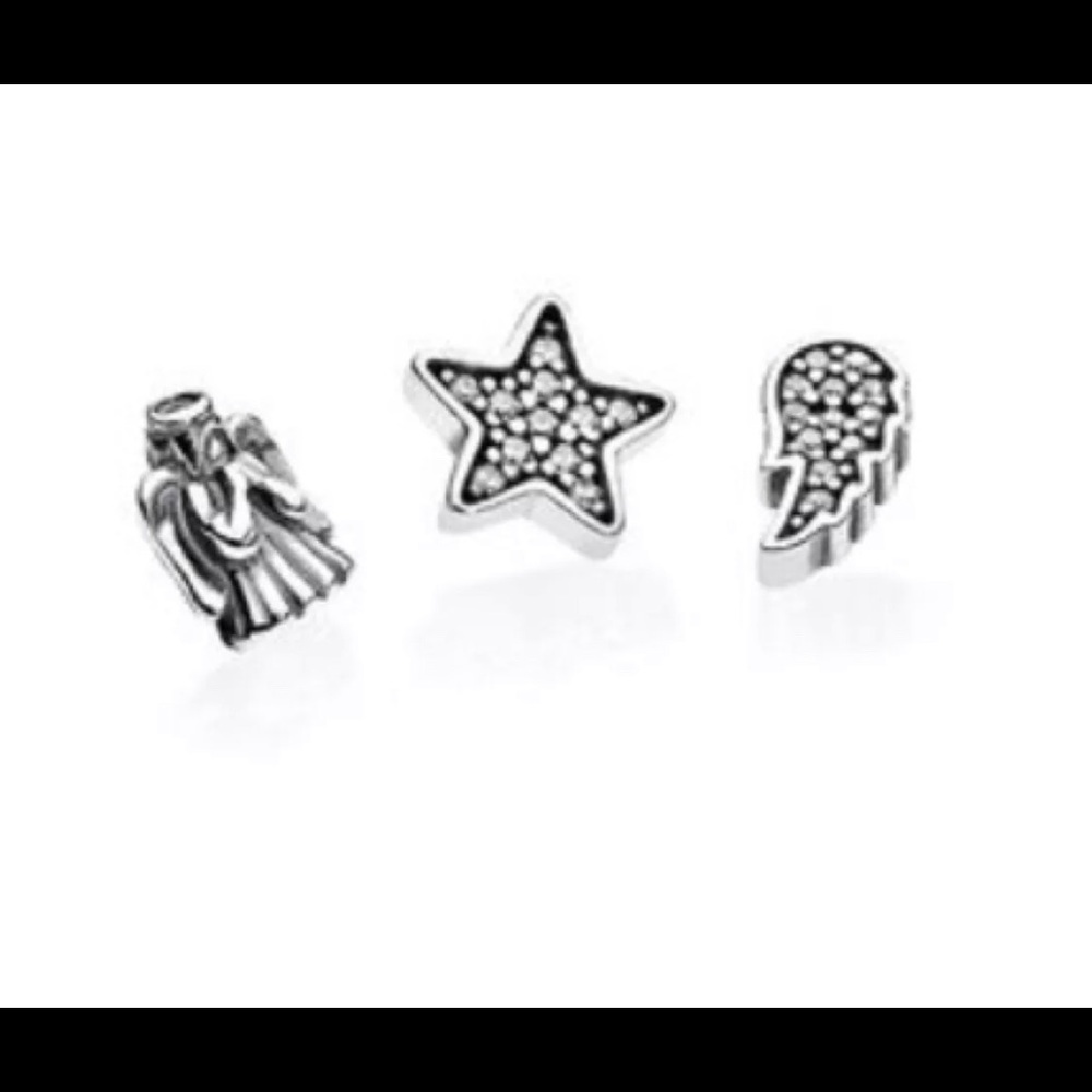 Pandora Celestial Petites Trio charms for lockets